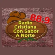 Logo de Radio Cristiana Con Sabor A Norte 88.9 FM