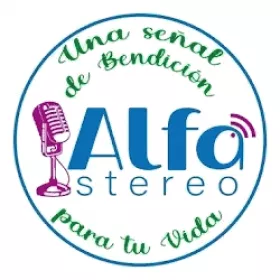 Logo de Alfa Stereo Panamá