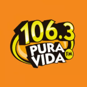 Logo de Pura Vida 106.3FM Costa Rica