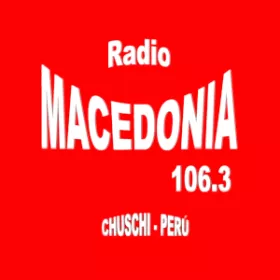 Logo de Radio Macedonia 106.3 FM Perú