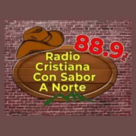 Logo de Radio Cristiana Con Sabor A Norte 88.9 FM